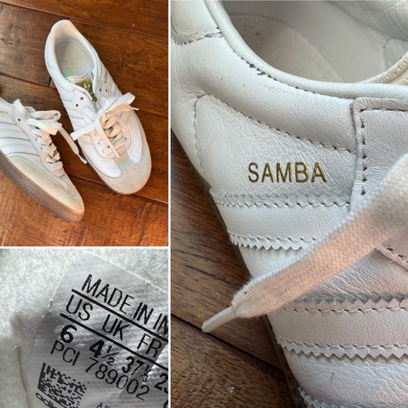 Adidas Samba sneakers | white | M6/W7 - Picture 1 of 9